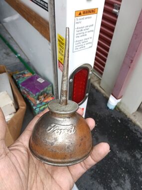 Vintage Ford Oiler Oil Can Model T Copper/Brass?